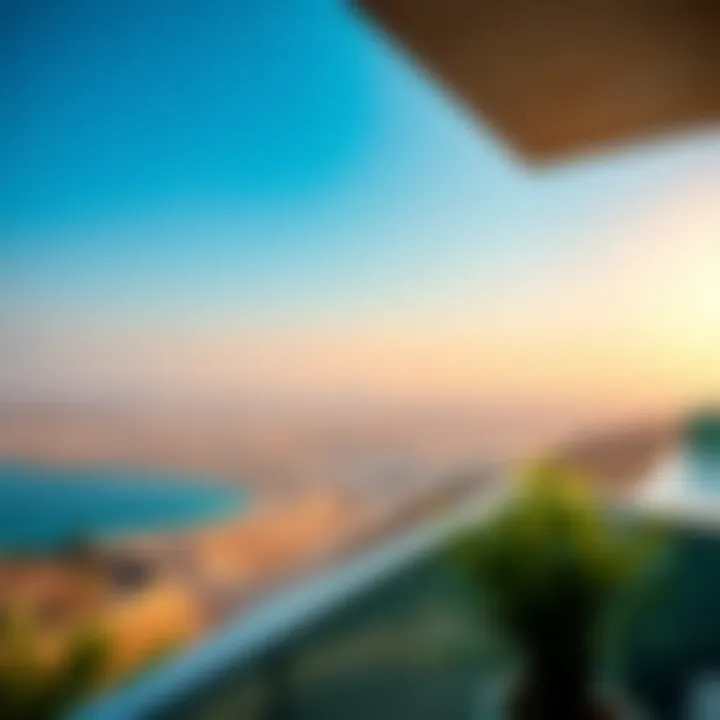 Stunning view of the surrounding landscape near Al Raha Loft