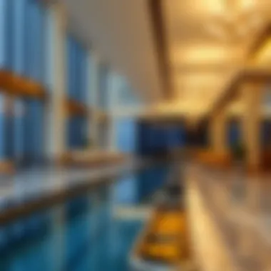 Luxurious amenities available at Al Raha Loft for residents