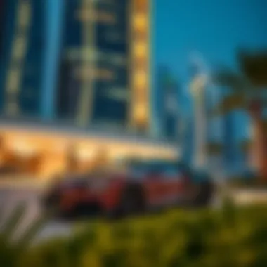 Automotive-Inspired Design Features of Bugatti Tower Conceptual design elements inspired by Bugatti's automotive heritage