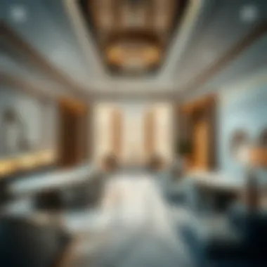 Interior showcasing high-end amenities and finishes