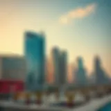 Stunning skyline of Dubai showcasing modern architecture
