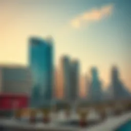 Stunning skyline of Dubai showcasing modern architecture