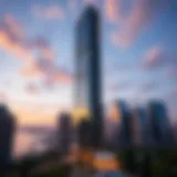 Stunning architectural view of Capital Bay Tower