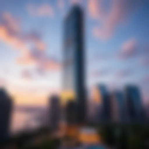 Stunning architectural view of Capital Bay Tower