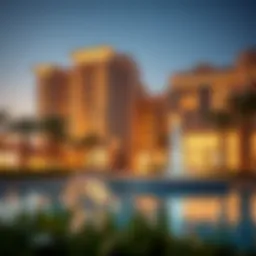 Breathtaking view of Damac Bay by Cavalli showcasing its architectural elegance