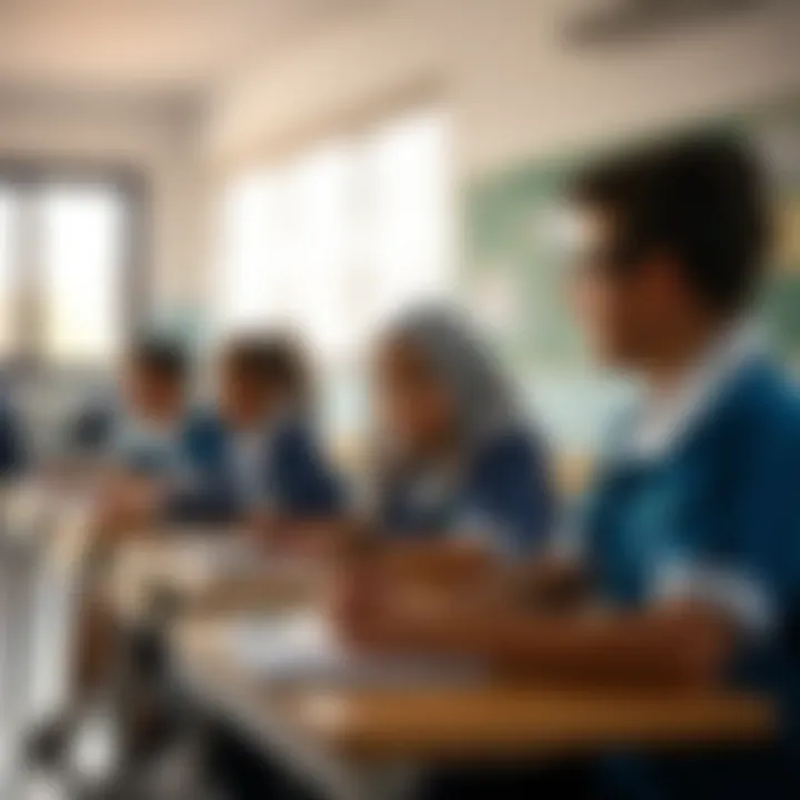 Extracurricular activities in a local school