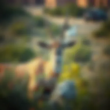 The Arabian Oryx in its natural habitat, representing the nation's wildlife