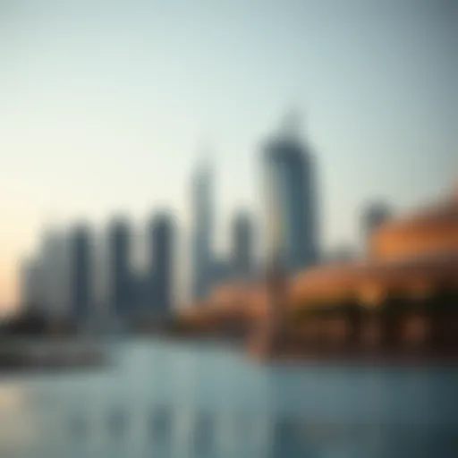 Luxurious skyline of Dubai showcasing Arabian estates