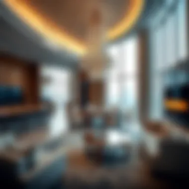 Luxurious Interiors of Prism Tower Interior amenities showcasing luxury living in Prism Tower