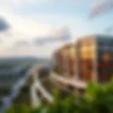 Panoramic view of Luma Park Views showcasing stunning architecture