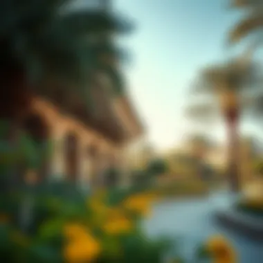 Architectural Features of Mushrif Park The park's unique architectural features alongside its natural beauty
