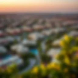 Stunning overview of Samana Park Views showcasing the community layout