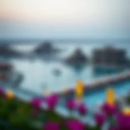 Luxurious waterfront view of Gardenia Bay
