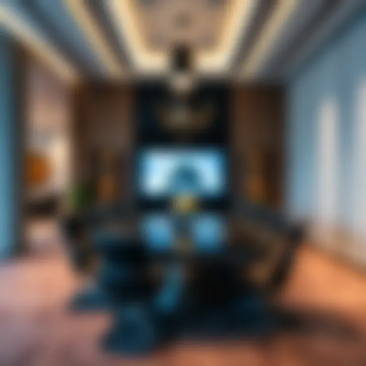 Business facilities and meeting rooms in Habtoor Business Tower