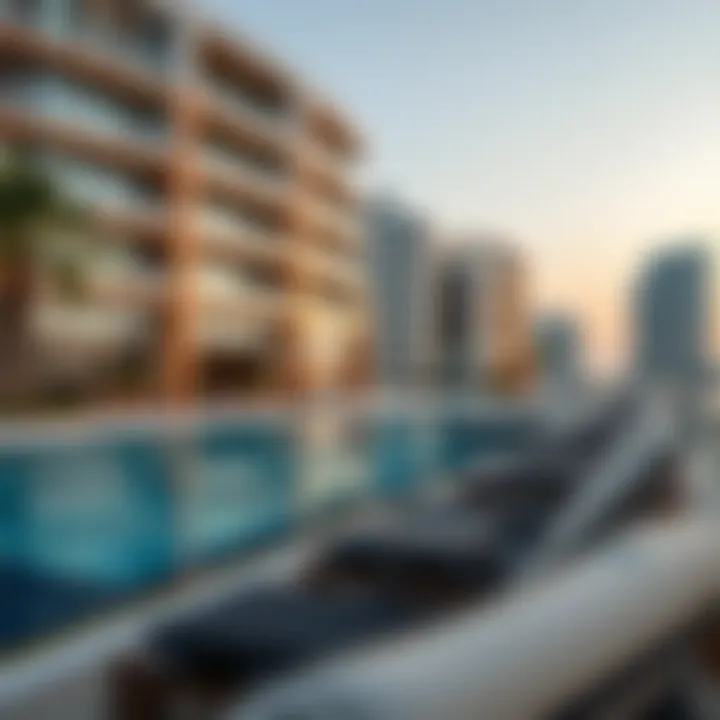 Luxurious waterfront properties in Jumeirah Bay reflecting modern lifestyle