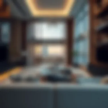 Luxury Living: Inside a Dubai Apartment Interior of a modern Dubai apartment highlighting luxury and elegance