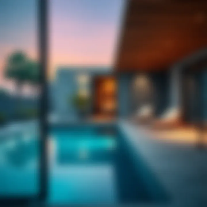 Modern amenities in a holiday property