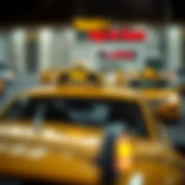 Detailed breakdown of taxi fare components