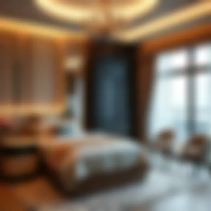 Luxurious maids room showcasing elegant interior design in JVC