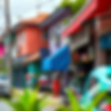 Vibrant Neighborhood in JVC Dynamic neighborhood scene showcasing the vibrant atmosphere of JVC