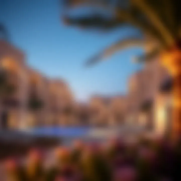 Overview of Jumeirah Village Circle highlighting residential amenities